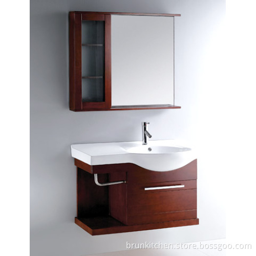 Simple Combined Vanity Cabinet